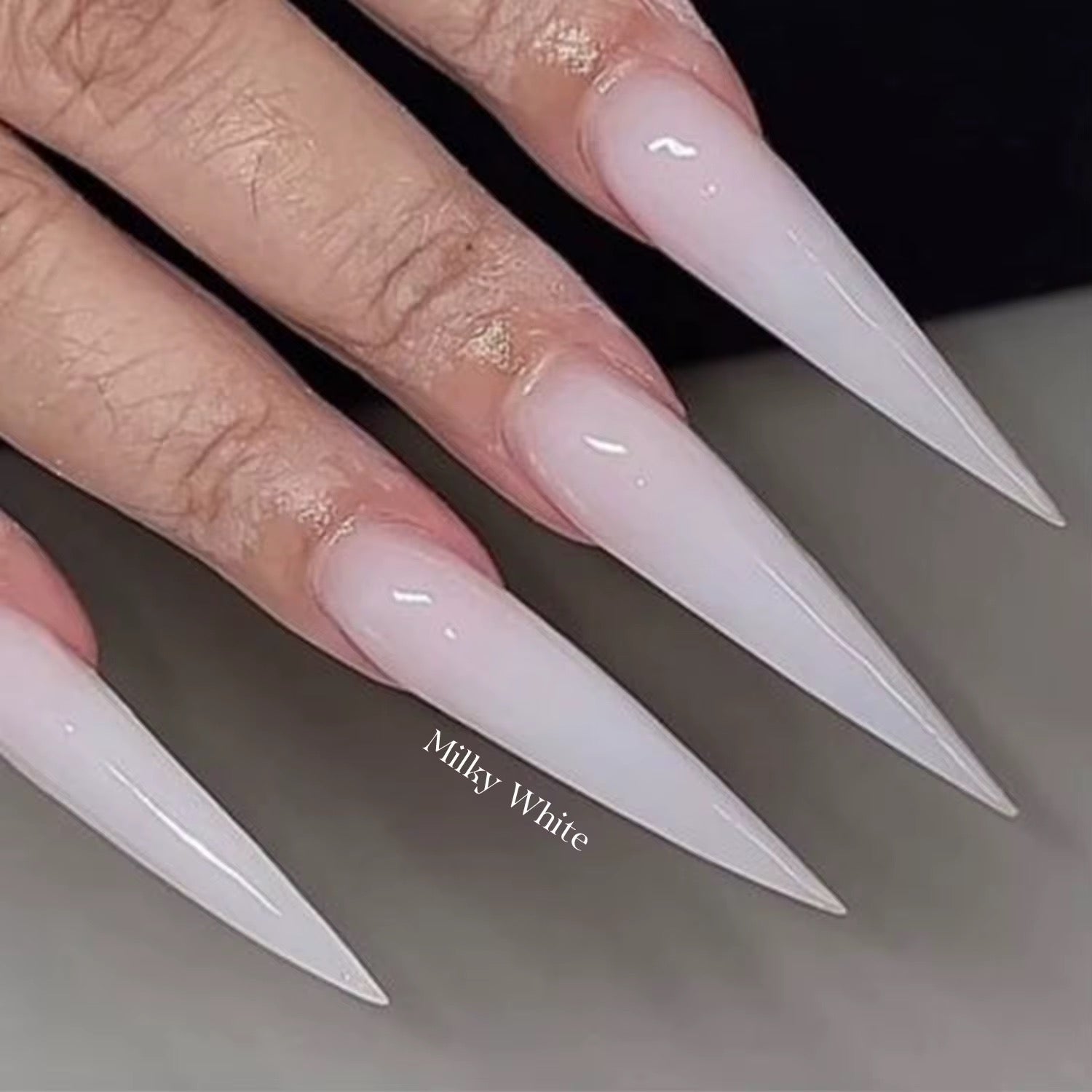 Milky white acrylic $25/4oz