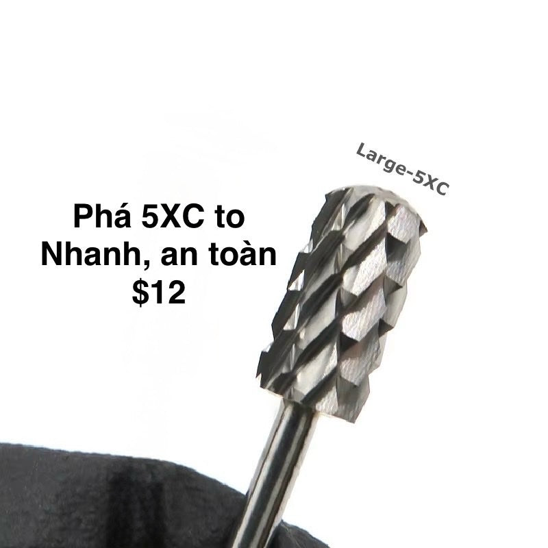 Drill bit 5XC Smooth top Large/ Phá 5XC an toàn to