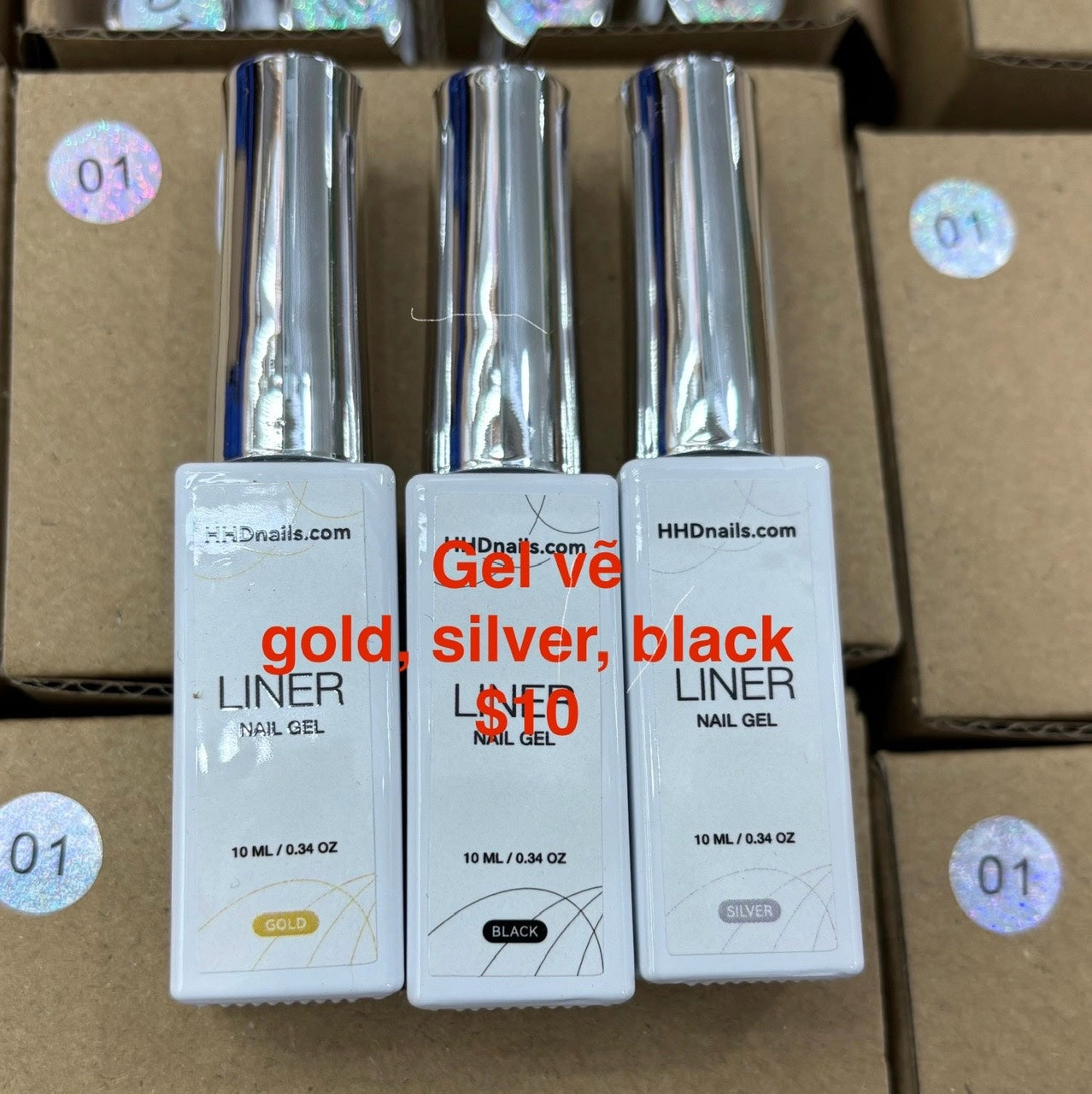 Liner Nail gel/gel vẽ