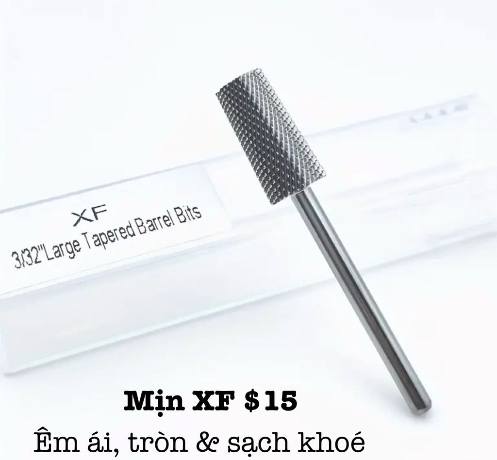 Drill bit XF silver/ Mịn XF ngắn thần thánh. $15